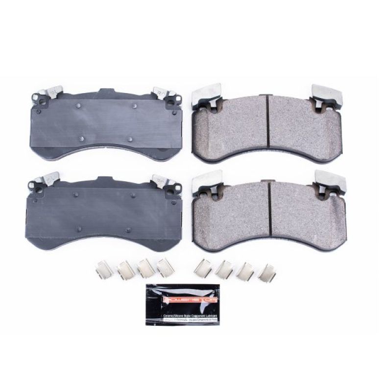 Power Stop 16-18 Audi A7 Quattro Front Z23 Evolution Sport Brake Pads w/Hardware Brake Pads - Performance PowerStop
