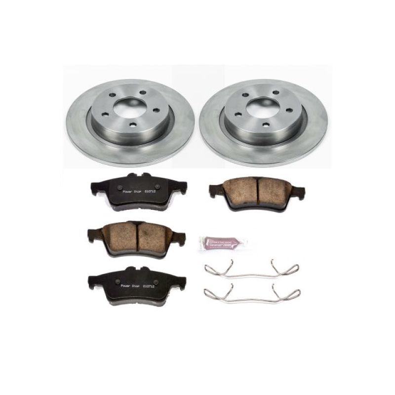 Power Stop 04-13 Mazda 3 Rear Autospecialty Brake Kit Brake Kits - OE PowerStop