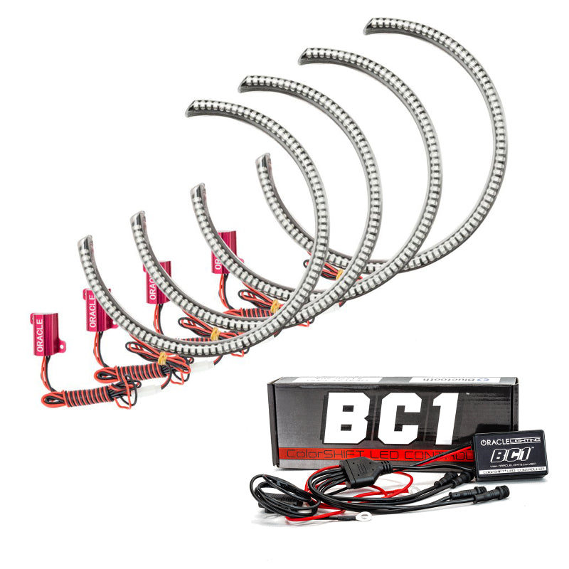 Oracle Dodge Challenger 08-14 LED Waterproof Halo Kit - ColorSHIFT w/ BC1 Controller Fog Lights ORACLE Lighting