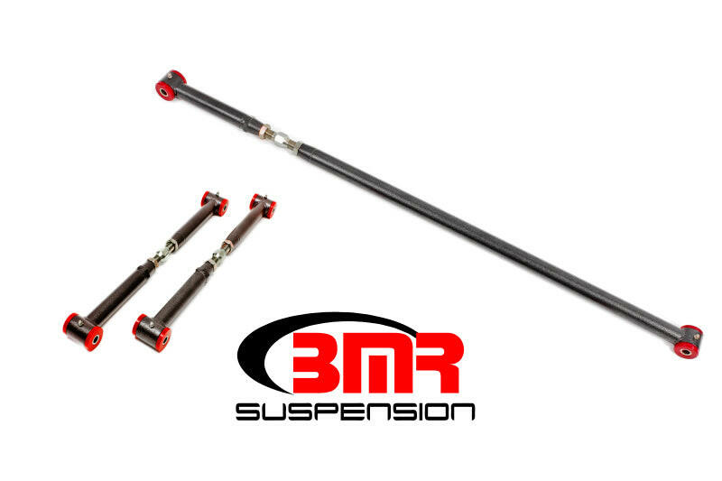 BMR 82-02 3rd Gen F-Body On-Car Adj. Rear Suspension Kit (Polyurethane) - Black Hammertone Suspension Packages BMR Suspension
