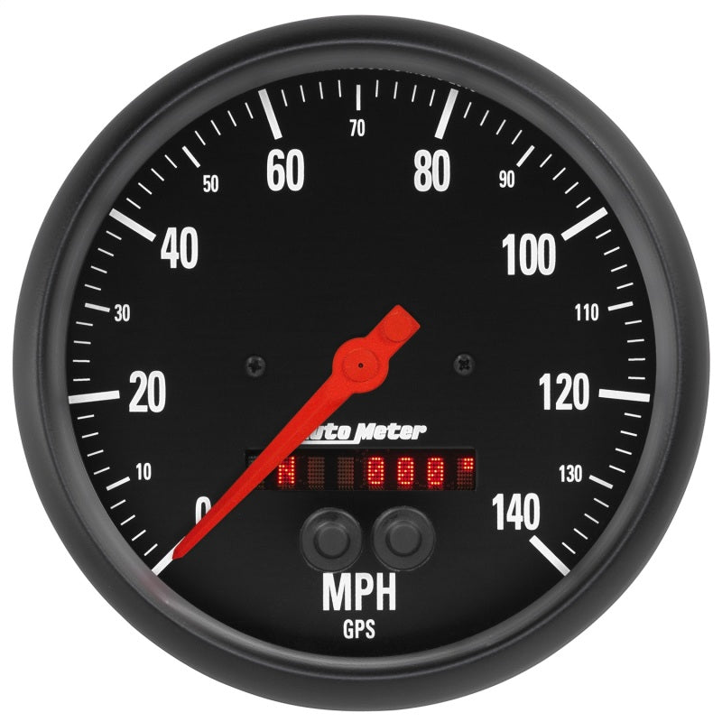 Autometer Z-Series 5in. 0-140MPH (GPS) Speedometer Gauge Gauges AutoMeter