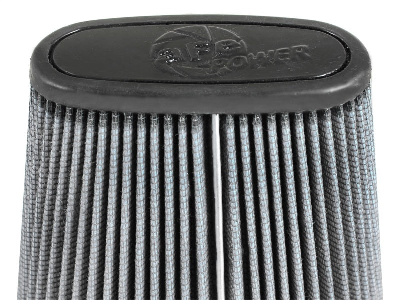 aFe Magnum FLOW Air Filter Pro DRY S (7-3/4x5-3/4in) F x (9x7in) B x (6x2-3/4in) T x (9-1/2in) H Air Filters - Universal Fit aFe