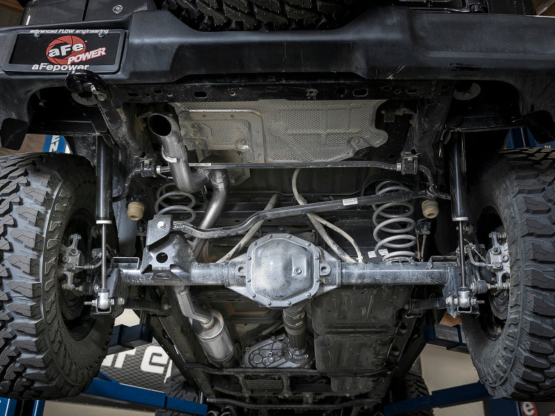 aFe MACH Force-Xp 2.5in 409 SS Catback High-Tuck Exhaust 18-21 Jeep Wrangler (JL) 3.6L 4-Door Catback aFe