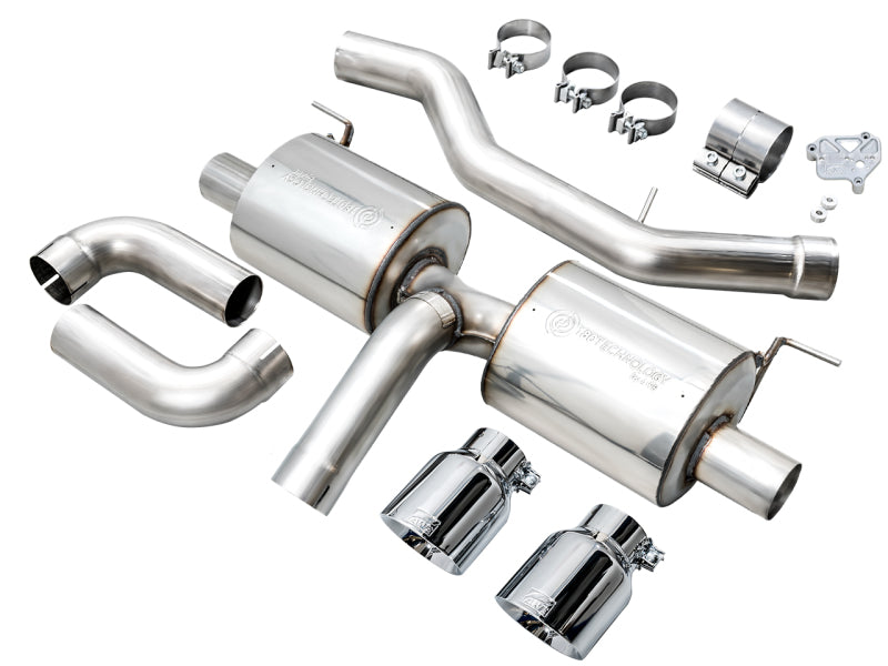 AWE 19-23 BMW 330i / 21-23 BMW 430i Base G2X Touring Axle Back Exhaust - Chrome Silver Axle Back AWE Tuning