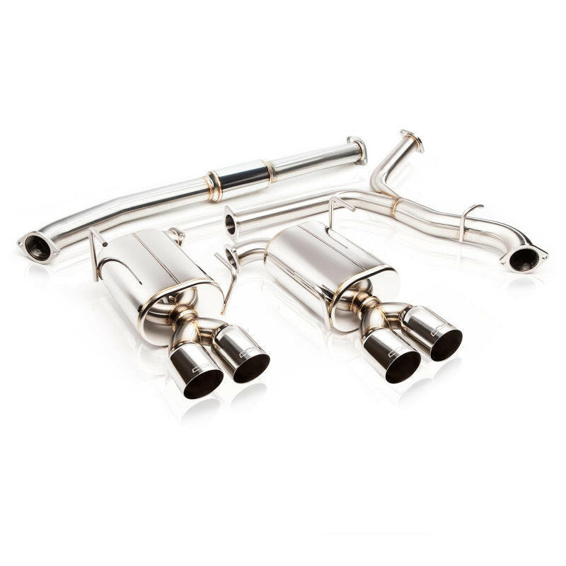 Cobb 11-14 Subaru STi (Sedan)/11-14 WRX (Sedan) Quad 3.5in Tips Cat-Back Exhaust Catback COBB