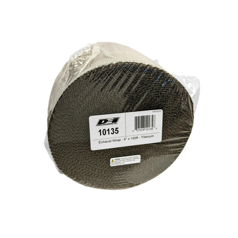DEI Exhaust Wrap 6in x 100ft - Titanium Exhaust Wrap DEI