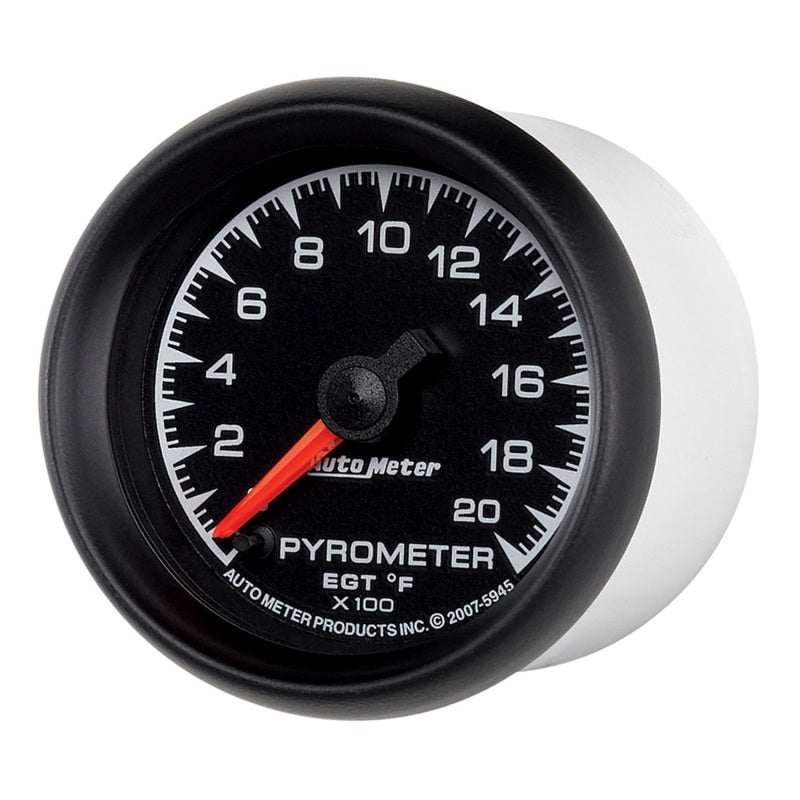 Autometer ES 52mm Full Sweep Electronic 0-2000 Degree F EGT/Pyrometer Gauge Gauges AutoMeter