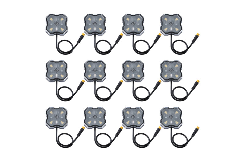 Diode Dynamics Single-Color Rock Light Installer Magnet Mount Kit (12-pack) Light Accessories and Wiring Diode Dynamics