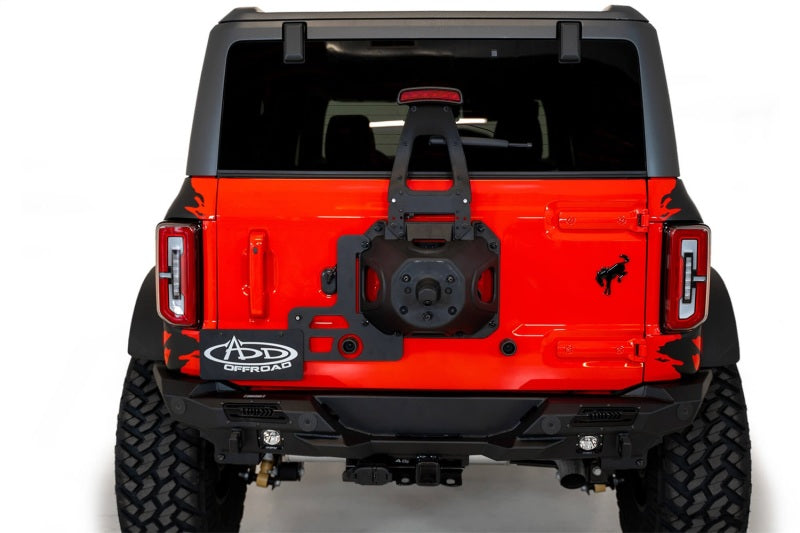 Addictive Desert Designs 21-22 Ford Bronco Stealth Fighter Rear Bumper Bumpers - Steel Addictive Desert Designs