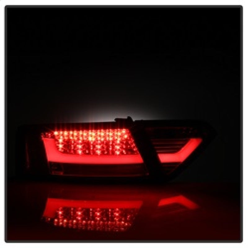 Spyder 08-12 Audi A5 LED Tail Lights - Red Clear ALT-YD-AA508V2-LED-RC Tail Lights SPYDER