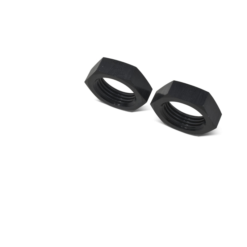 Russell Performance -4 AN to 1/8in NPT 90 Degree Flare to Pipe Adapter (Black) Fittings Russell