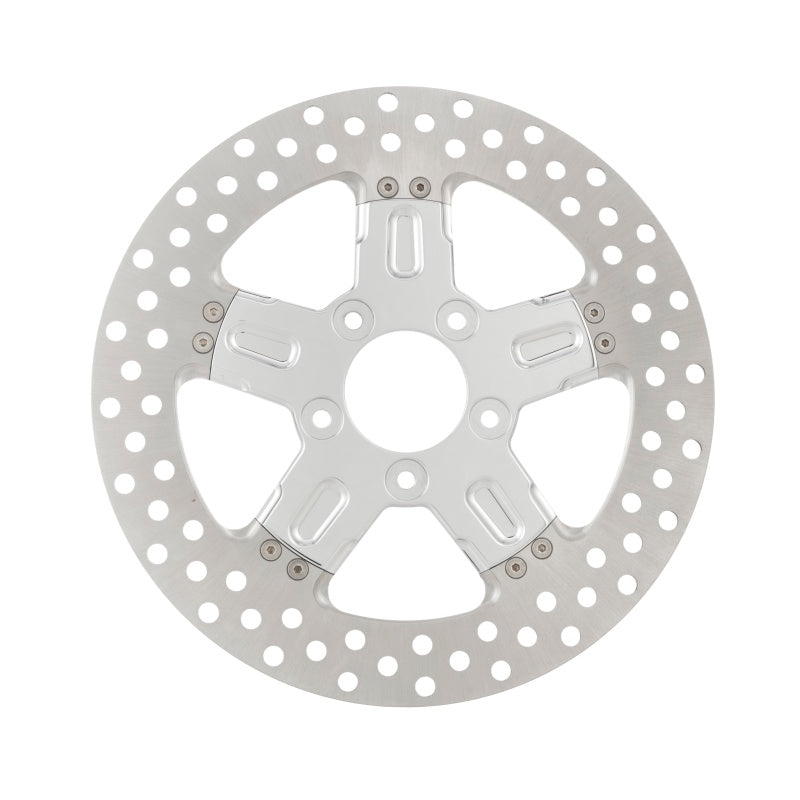 Performance Machine Disc/Carr 11.5 Formula FR- Chrome Brake Rotors - Drilled Performance Machine
