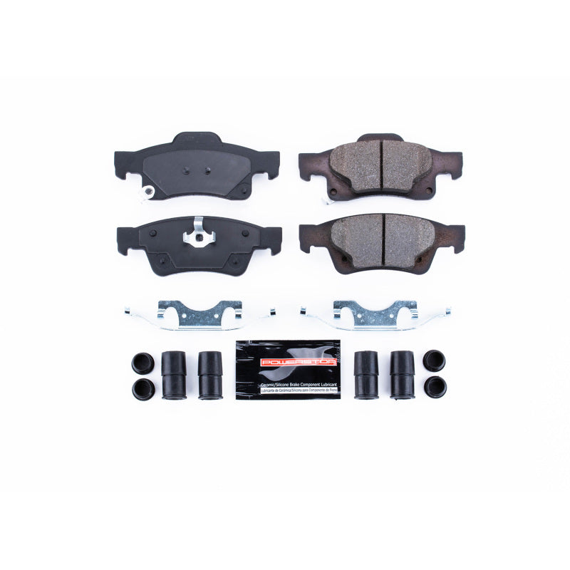 Power Stop 11-19 Dodge Durango Rear Z23 Evolution Sport Brake Pads w/Hardware Brake Pads - Performance PowerStop