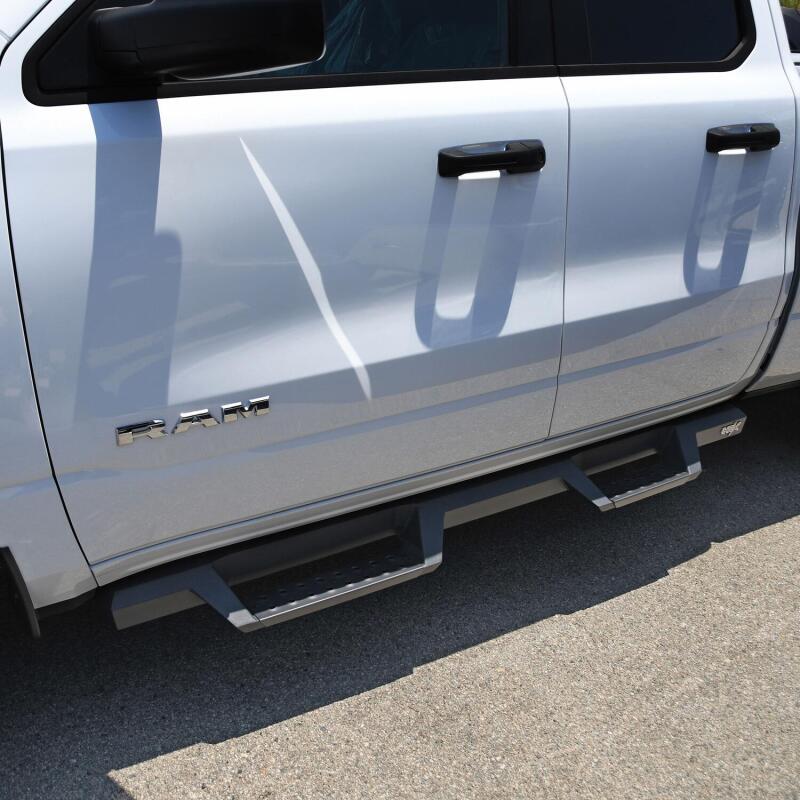 Westin 2019 Ram 1500 Quad Cab Drop Nerf Step Bars - Textured Black Nerf Bars Westin
