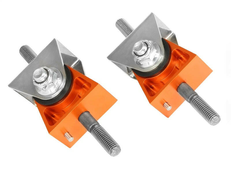 aFe Control PFADT Series Engine Mount Set; Chevrolet Corvette (C5/C6) 97-13 Orange Engine Mounts aFe