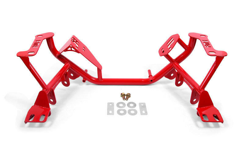 BMR 79-95 Ford Mustang K-Member Standard Version - Red Crossmembers BMR Suspension