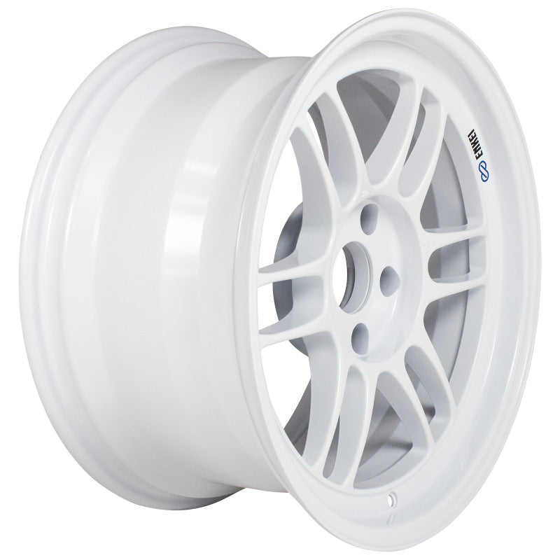 Enkei RPF1 17x9 5x114.3 22mm Offset 73mm Bore Vanquish White Wheel Wheels - Cast Enkei