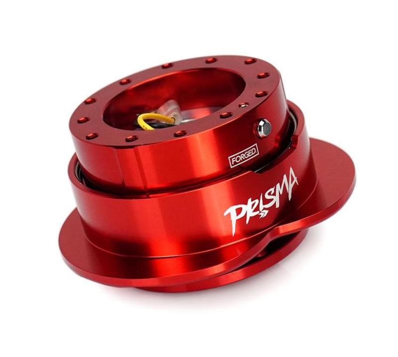 NRG Heart Quick Release Kit Gen 143 - Red Body / Red Heart Ring Quick Release Adapters NRG