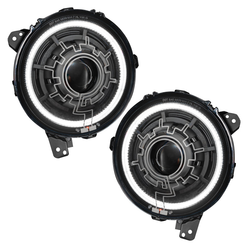 Oracle Lighting 18-22 Jeep Wrangler JL Oculus Bi-LED Projector Headlights Headlights ORACLE Lighting