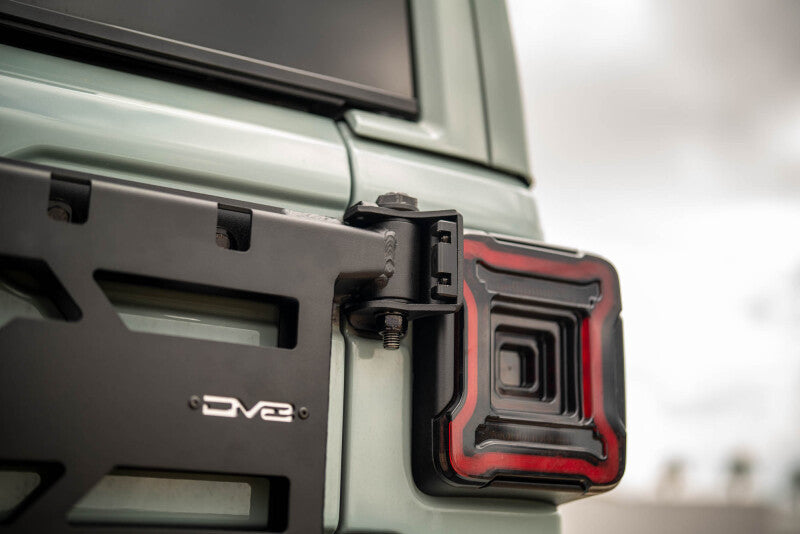 DV8 Offroad 18-25 Jeep Wrangler JL Spare Tire Carrier Chase Racks DV8 Offroad