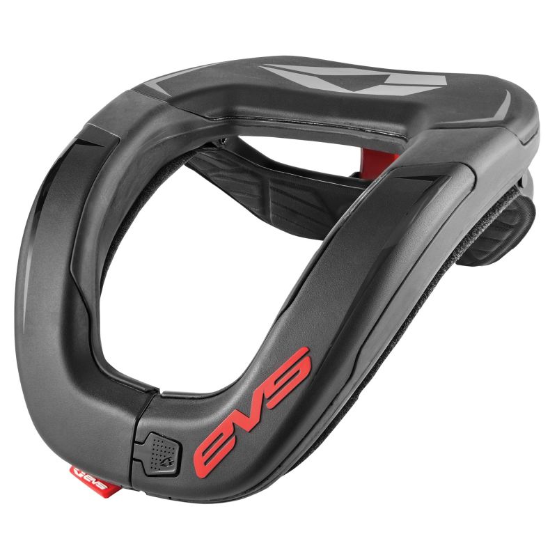 EVS R4 Race Collar Black - Adult Body Protection EVS
