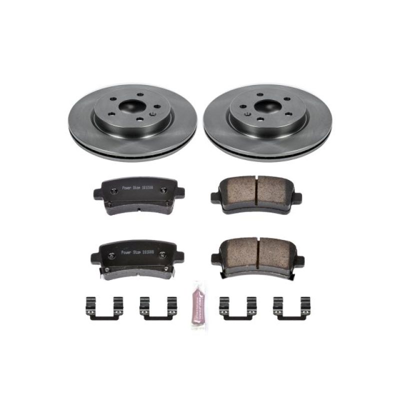 Power Stop 2010 Buick Allure Rear Autospecialty Brake Kit Brake Kits - OE PowerStop
