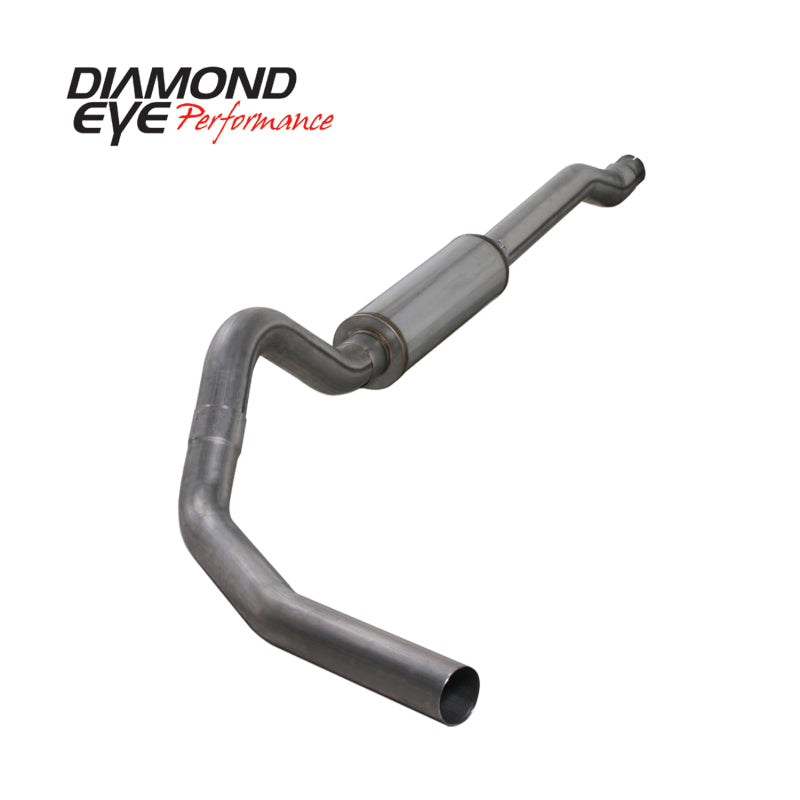 Diamond Eye KIT 4in Catback Single SS: 03-07 FORD 6.0L F250/F350 Catback Diamond Eye Performance