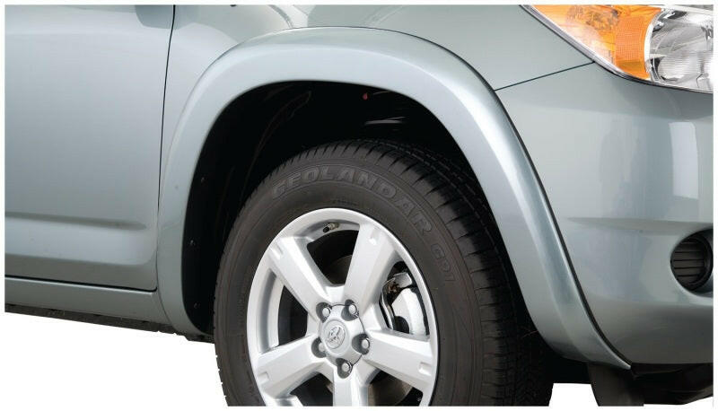 Bushwacker 09-11 Toyota RAV4 OE Style Flares 4pc Base Only - Black Fender Flares Bushwacker