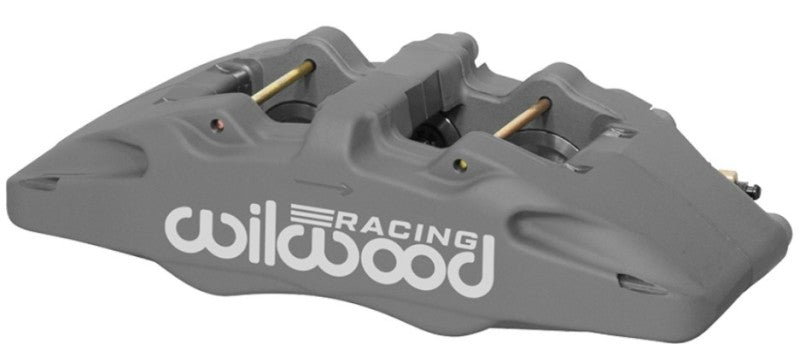 Wilwood Caliper-Forged Dynapro 6 5.25in Mount-Anodized-L/H 1.62/1.38in/1.38in Pistons .81in Disc Brake Calipers - Perf Wilwood