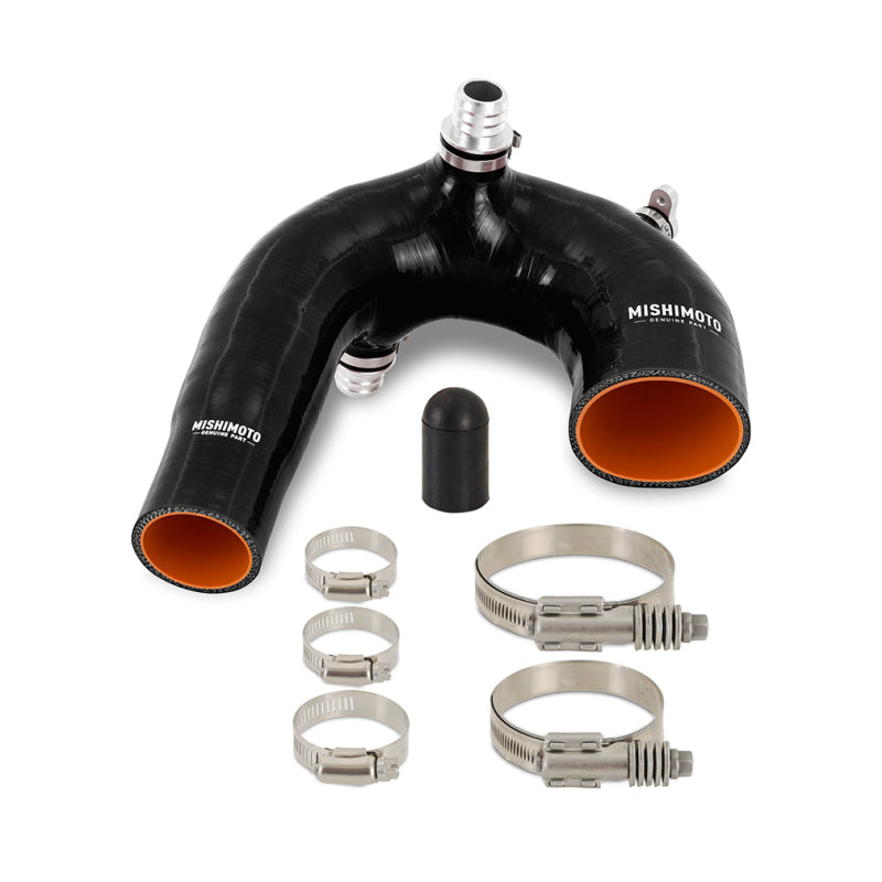 Mishimoto 2016+ Polaris RZR XP Turbo Silicone Intake J-Tube - Black Silicone Couplers & Hoses Mishimoto