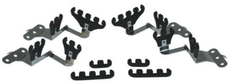 Moroso Chevrolet Small Block Ignition Wire Loom Kit - Centerbolt - 7-9mm - Black Wire Loom Moroso