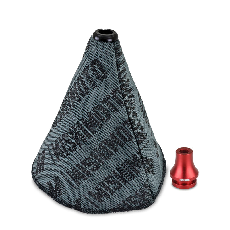 Mishimoto Shift Boot Cover + Retainer/Adapter Bundle M12x1.25 Red Shift Knobs Mishimoto