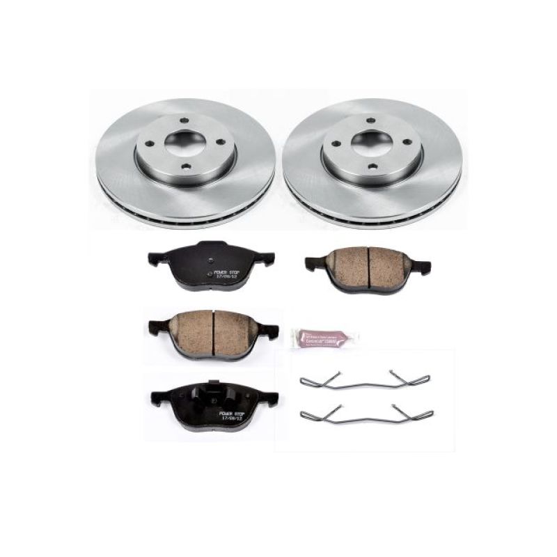 Power Stop 05-07 Ford Focus Front Autospecialty Brake Kit Brake Kits - OE PowerStop