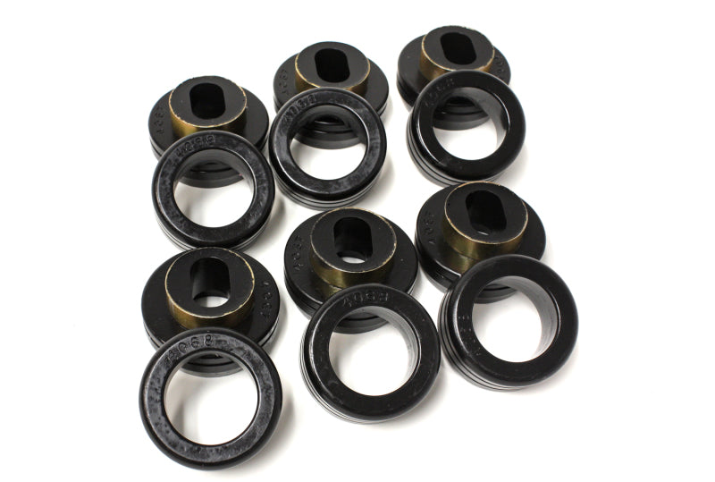Energy Suspension 81-87 GM 1/2-3/4-1 Ton C-10/C-20/C30/C1500/C2500/C3500 PU 2WD Blk Body Mount Set Bushing Kits Energy Suspension