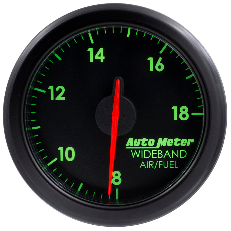 Autometer Airdrive 2-1/6in Wideband Air / Fuel Gauge 10:1-17:1 ARF Range - Black Gauges AutoMeter