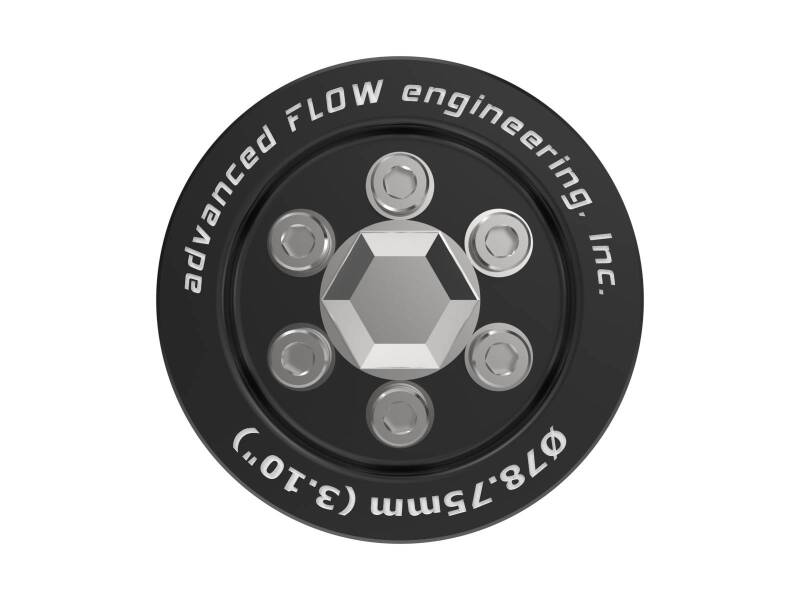 aFe 15-23 Dodge Challenger / 15-23 Dodge Charger SRT Hellcat 3.10in Supercharger Power Pulley Kit Pulleys - Crank, Underdrive aFe