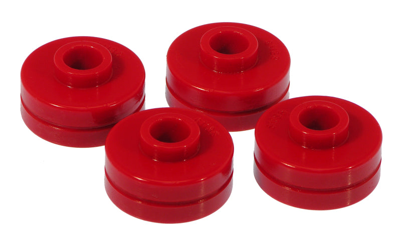 Prothane 97-04 Chevy Corvette Rear Spring Cushions - Red Bushing Kits Prothane