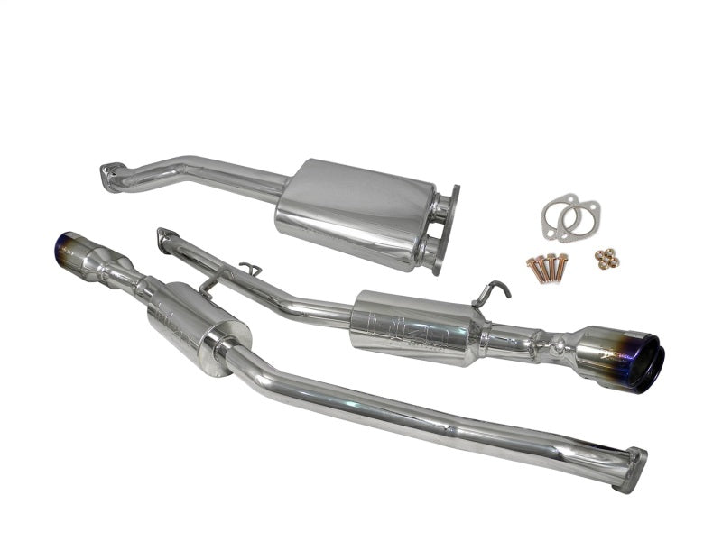 Injen 10-13 Hyundai Genesis Coupe 2.0L(t) 4cyl SS Exhaust w/ 76mm Y-Pipe Resonator/Molded SS Flanges Catback Injen