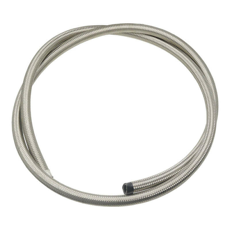 DeatschWerks 8AN Stainless Steel Double Braided CPE Hose - 6ft Hoses DeatschWerks