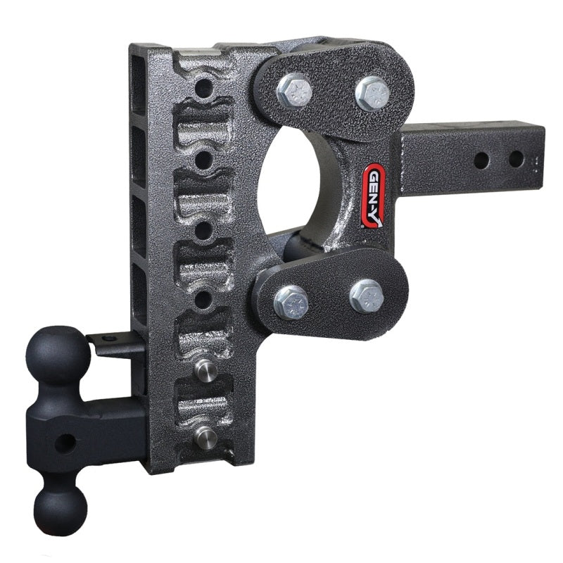Gen-Y The Boss Torsion-Flex 2.5in Shank 10in Drop 10K Hitch w/GH-031 Dual-Ball/GH-032 Pintle Lock Hitch Receivers GEN-Y Hitch