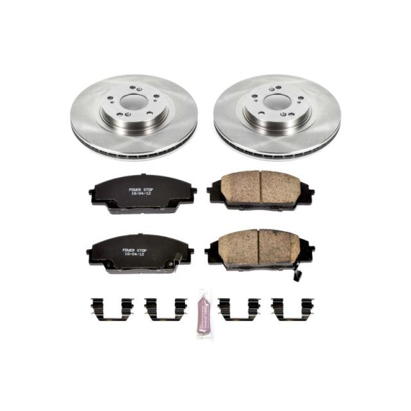 Power Stop 02-06 Acura RSX Front Autospecialty Brake Kit Brake Kits - OE PowerStop
