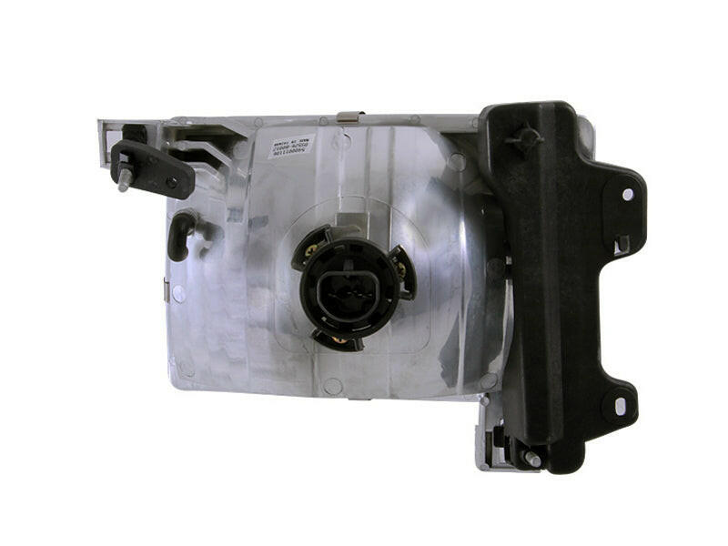 ANZO 1998-2000 Nissan Frontier Crystal Headlights Chrome Headlights ANZO