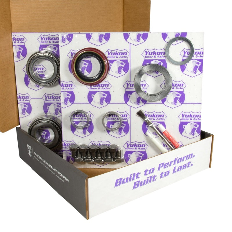 Yukon 8.8in Ford 3.73 Rear Ring & Pinion Install Kit 31 Spline Positraction 2.99in Axle Bearings Differential Install Kits Yukon Gear & Axle