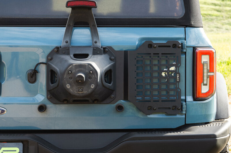 DV8 Offroad 2021-2025 Ford Bronco Tailgate Reinforcement Molle Panel Exterior Trim DV8 Offroad