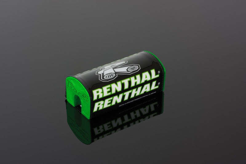 Renthal Kawasaki Fatbar Pad - Black/ Green/ White Bar Pads Renthal
