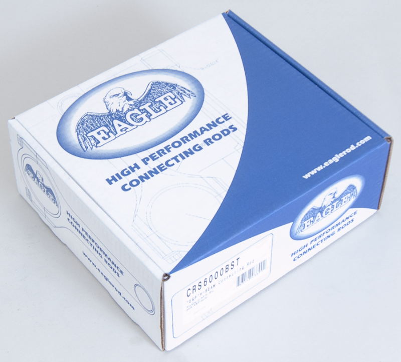 Eagle Chevrolet 350 Small Block Extreme Duty Connecting Rod w/ ARP 8740 Hardware (Set of 8) Connecting Rods - 8Cyl Eagle