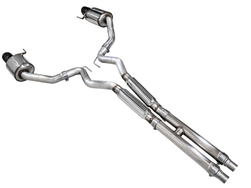 AWE Tuning 2024 Ford Mustang GT Fastback S650 RWD Touring Catback Exhaust w/ Dual Diamond Black Tips Catback AWE Tuning