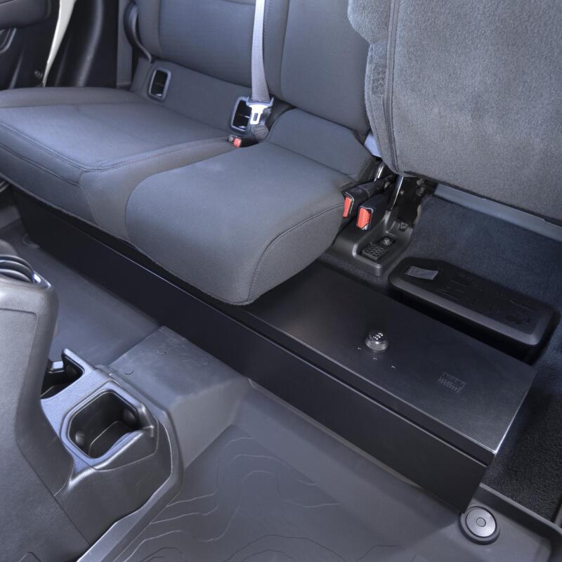 Tuffy 2019+ Jeep Gladiator Underseat Lockbox W/ Combo Lock Cargo Boxes & Bags Tuffy Products