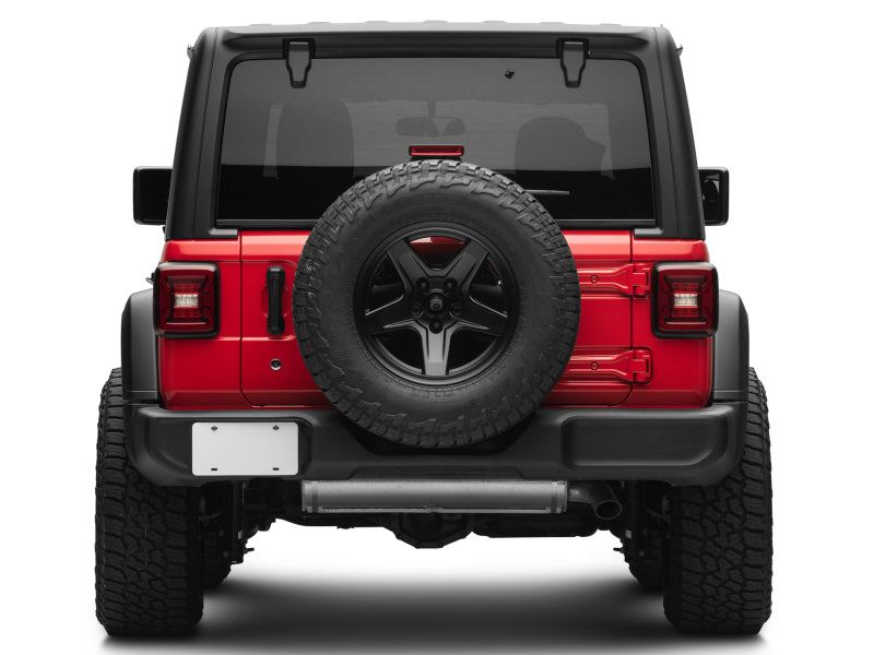 Raxiom 18-22 Jeep Wrangler JL LED Tail Lights- Black Housing - Red Lens Tail Lights Raxiom