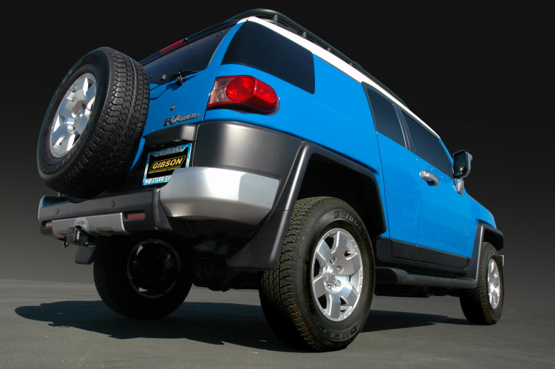 Gibson 07-14 Toyota FJ Cruiser Base 4.0L 2.5in Cat-Back Single Exhaust - Stainless Catback Gibson
